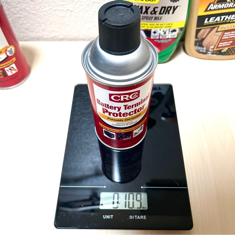 Auto Care Set- WAX/Leather & CRC Battery Cleaner/Terminal Protector Set - Picture 6 of 12